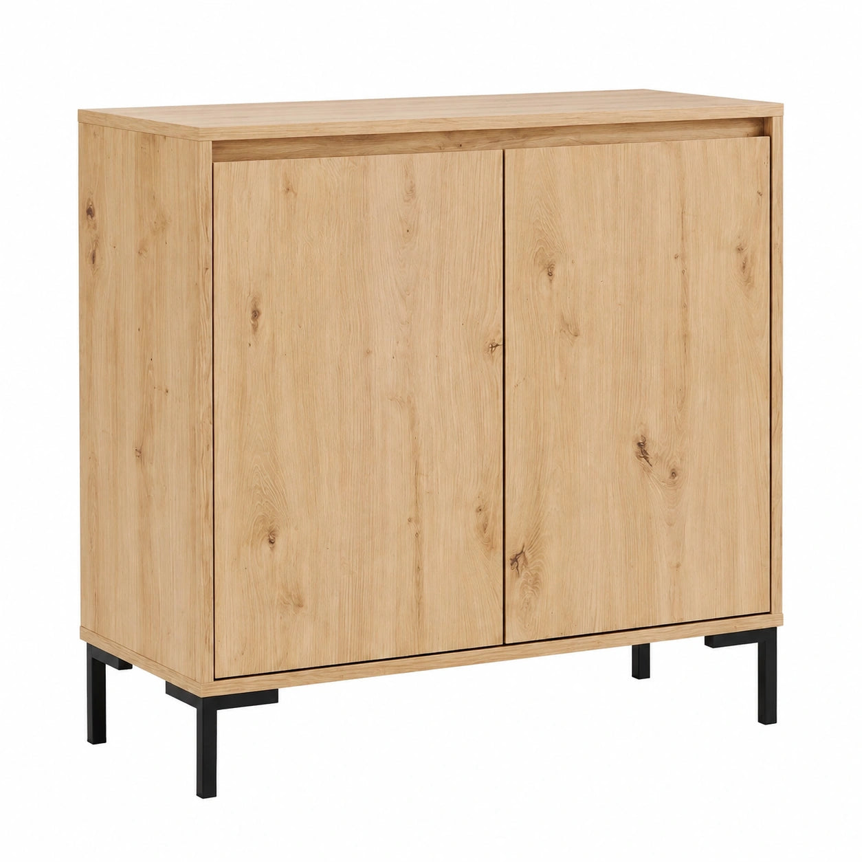 Vintage Stil: Moderne Kommode aus Wildeiche - 81x87x40 cm für Wohnzimmer, Schlafzimmer und Esszimmer